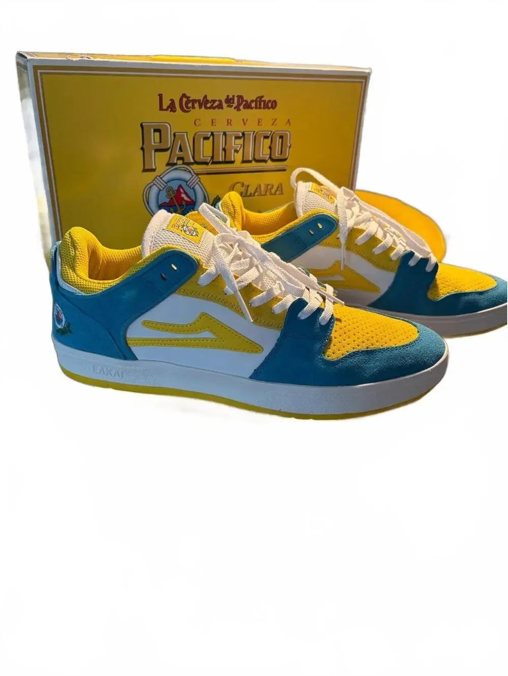 akai x Pacifico Telford Low Sz 9 Shoes Hat Rare Collab Set